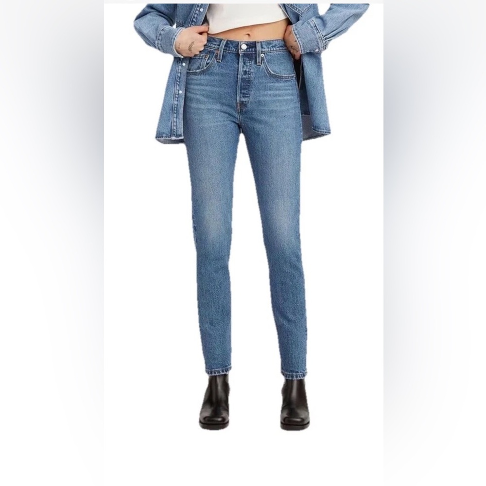 Levi’s Women 501 Skinny Jeans 32x32 Classic Blue Women's Jeans